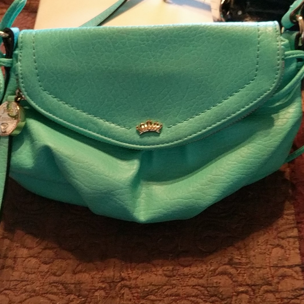 Green Juicy Couture w Gold Hardware